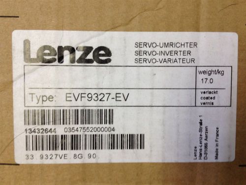 LENZE EVF9327-EV 9300 Vector Frequency Inverter