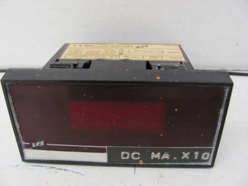 LFE COUNTER MODULE CA-4301-0000 0-19.999VDC USED