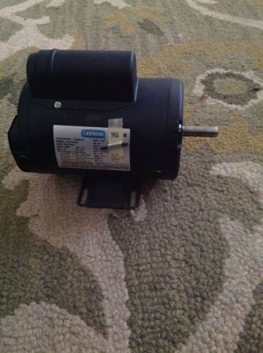 NEW Leeson Electric Motor-3/4 HP 1725 RPM #100008 115/208-230 volt  c4c17dh9h