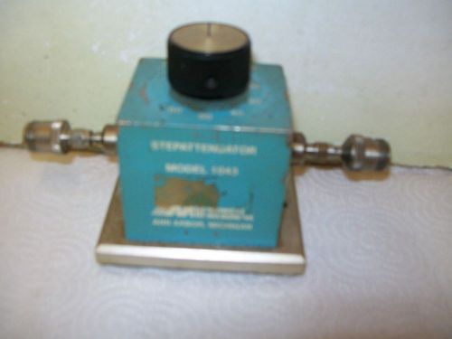 MIDWEST MICROWAVE 1043, ATTENUATOR , DC-8GHZ, O TO 60 DB  10 DB STEPS