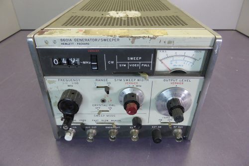 Hp 8601a signal generator/sweeper, 100mhz-110khz untested for sale