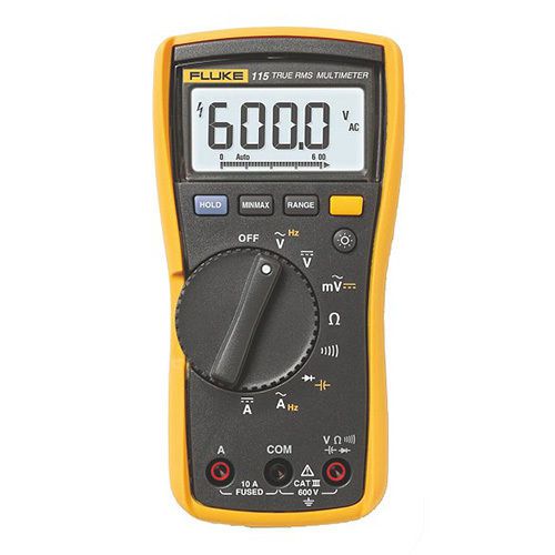 Fluke 115 true rms digital multimeter including many free accessories for sale