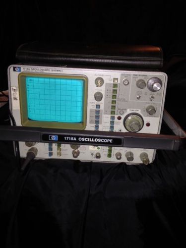 Hewlett packard 1715a  ( 200 mhz ) oscilloscope for sale