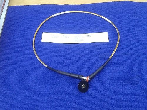 Times rf microwave coaxial test cable 6ghz silverline slu06-qmmqmr-03.00ft for sale