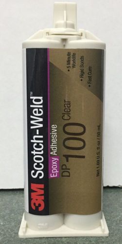 3m scotch weld epoxy adhesive dp100 clear 50ml for sale
