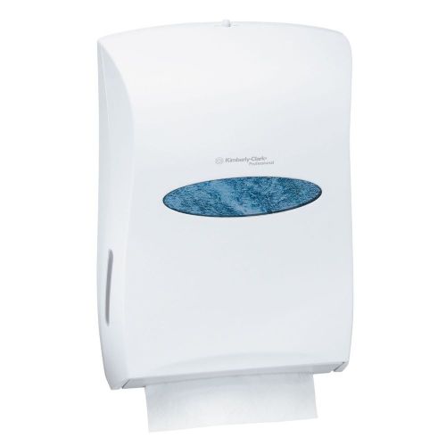 Kimberly-Clark Prof Windows 09904 Pearl White ScottFold Folded Towel Dispenser