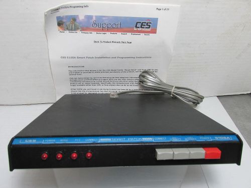 CES 510SA SMART PATCH TELEPHONE INTERCONNECT UNIT, PURCHASED BUT NEVER USED