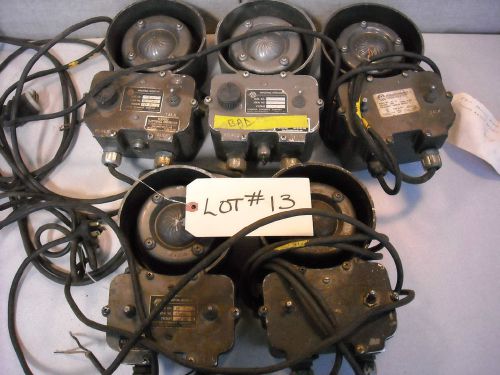 Lot of 5, Atkinson Dynamics, PARTS ONLY,  AD-27 INTERCOM SYSTEM, #13