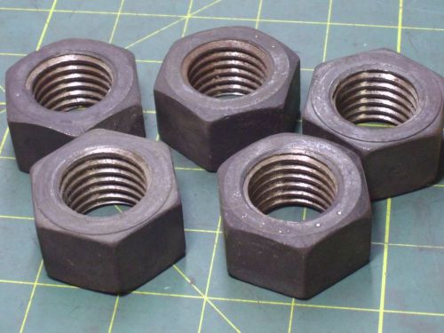 HEX NUT 29mm X 3 THREAD HEX 42mm THICK 24.5mm LOT OF 5 #51467
