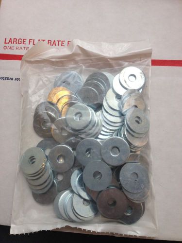 Zinc plated fender washer 1/4 x 1 100/pcs for sale