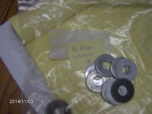 7/16&#034;  Flat Oversized type Washers - see pictures - (10) pieces