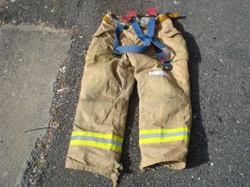 36x30  pants firefighter turnout bunker fire gear - firegear inc.....p531 for sale