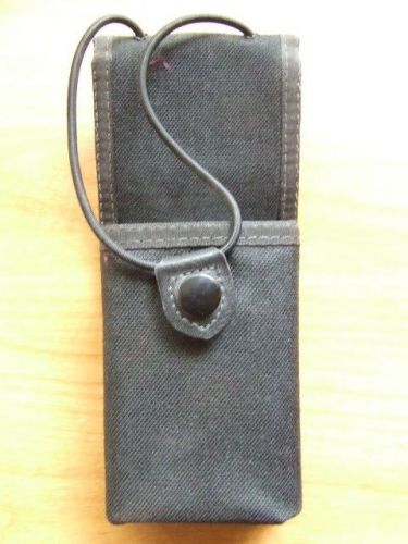UNCLE MIKE&#039;S  RADIO HOLDER  SIZE 1  BLACK BALLISTIC NYLON  MADE in U.S.A.