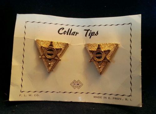 Deputy Sheriff shirt collar tips Uniform Public safety jewelry law enforcement
