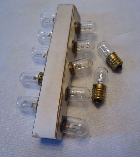 Lot Of 12 GE General Electric 41 GE41 Chicago Miniature CM41 Light Bulbs Lamps