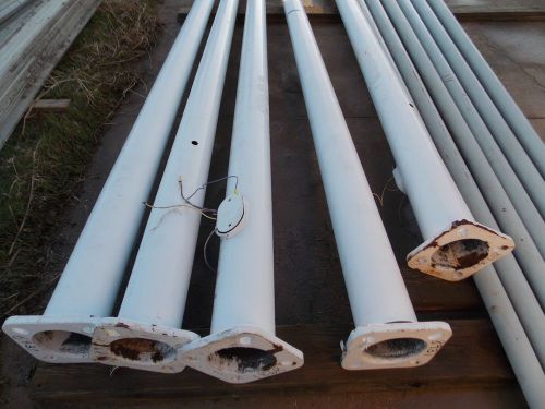 Five 30&#039; Foot Steel Light Pole&#039;s Great 4 Outdoor Soccer Rodeo&#039;s &amp; Parking Lot