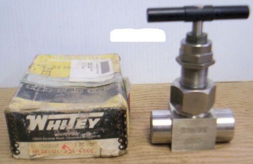 Whitey stainless steel 1/2&#034; globe valve in original box for sale