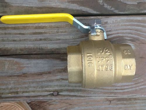 Marco 1 1/2&#034; Brass Ball Valve 600wpi