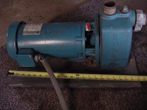 Burks Industrial Water Pump 24&#034; with 3HP electric motor FREE SHIPPING TO USA