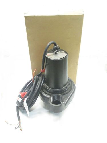NEW DAYTON 4LE19 3 IN NPT 480V-AC 2HP 405GPM SUBMERSIBLE SEWAGE PUMP D452918