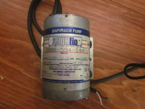 Shurflo 2088 Diaphragm pump, 12v, in good condition