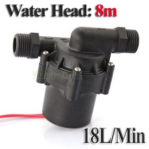 Ultra quiet mini dc 24v 8m 19l/m brushless motor submersible water pump for sale