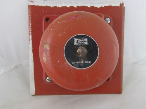 Vintage Simplex Alarm Bell/Siren, Gardner, Mass., Type 4080-5, 12Volt