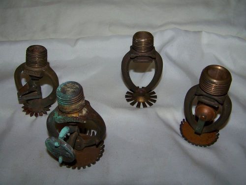 Collectable fire sprinkler heads