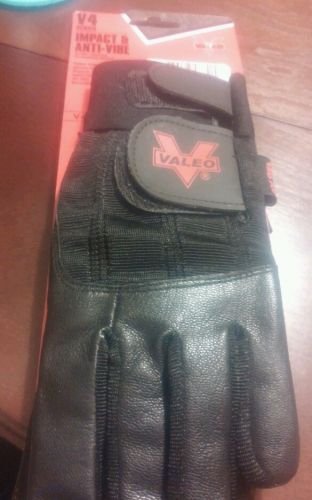 *new* valeo v4 series pro impact &amp; anti-vibration work gloves v435 size small for sale