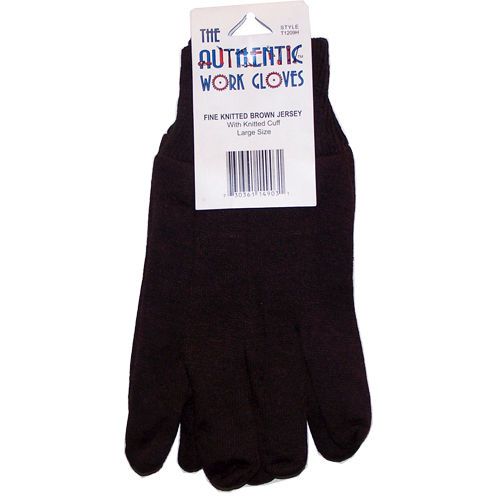 The Authentic Work Gloves Brand Brown Jersey Gloves (Case of 12) work gloves men