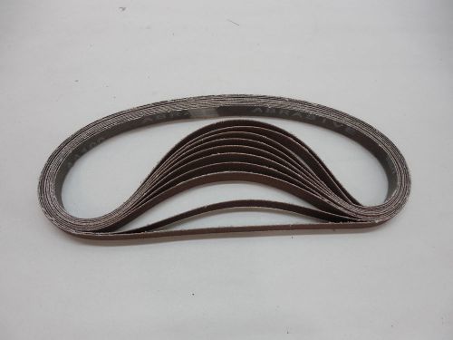 Tru-maxx a/o sanding belts 1/2&#034; x 24&#034; x 100 grit new sanding supplies for sale