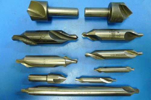 LOT of COUNTERSINK &amp; COMBINATION DRILLS by UTD FORD &amp; OTHERS *F
