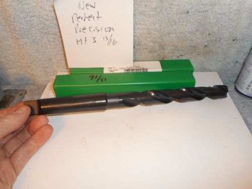 Machinists 12/05a buy now perfect new precision usa 13/16 mt3  drill for sale