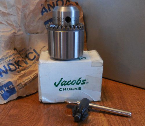 JACOBS CHUCK 33B Jacobs Plain Bearing Medium Duty Drill Chuck 3/8&#034;-24