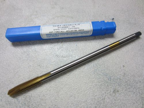 New greenfield m8 x 1.25 d-5 2fl plug spiral point gun extension tap tin #65464 for sale