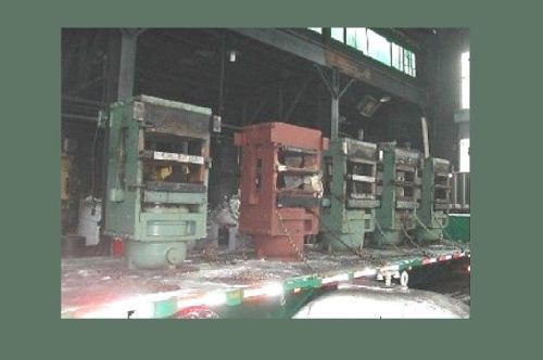 Pebsco item #0016 6 hydraulic presses 400 ton eemco for sale