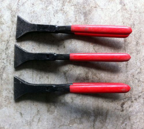 lot of 3 STUBAI seaming pliers, straight with lap joint
