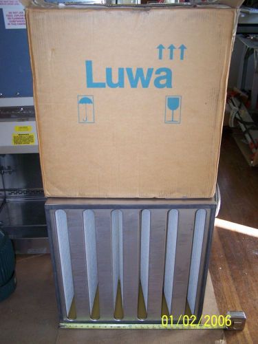 Luwa N-F8-V40-610-RF UltraFilter  HEPA Air Fillter 24&#034; by 24&#034; Element ss