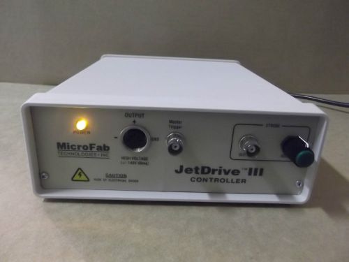 MicroFab JetDrive III Electronics Controller for MJ Microdispensing Devices