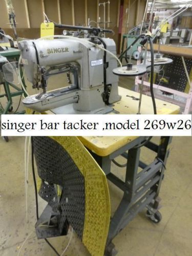 Singer bar tacker sewing machine model 269W26