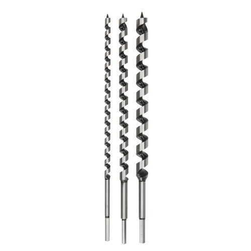 New warrior 18 in. ship auger bit set 3 pc for sale