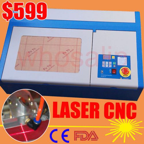 high speed co2 laser cnc router engraving cutting equipment 40w cutter engraver