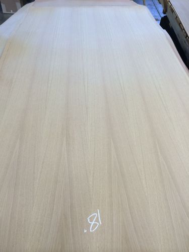 Wood Veneer White Oak 48x97 1pcs total 10Mil Paper Backed &#034;EXOTIC&#034; NXT 81