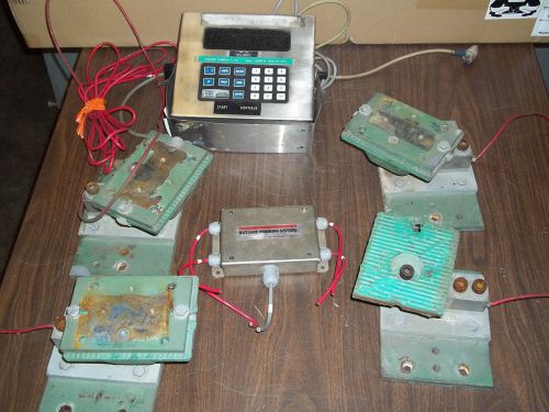 GSE Programmable Weight Scale Indicator 550 &amp; 4 Rice Lake Load Cells RL30000A-2K