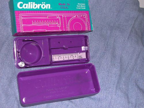 1 CALIBRON BALANCE SCALE RARE purple accurate portable NOS American made 1980