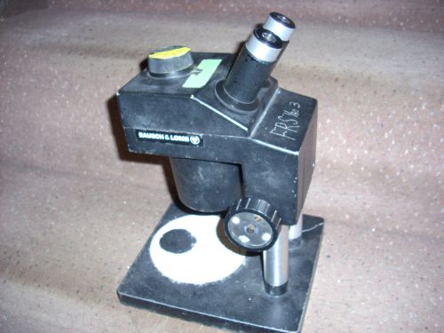 BAUSCH &amp; LOMB ASZ25 25X STEREO MICROSCOPE &#034;as is&#034;