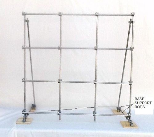 Rotocon lab frame, btz33, 1/2&#034; tubular 304 s/s rods for sale