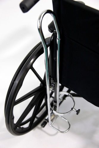 Wheelchair Parts Accessary Universal Wheelchair Oxygen &#034;E&#034; Cylinder Holder New