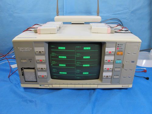 Nihon kohden telemetry central monitoring system with transmitters wep-8430a for sale