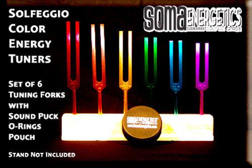 Ancient Solfeggio &#034;Energy Tuners&#034; Tuning Fork Set ~Exclusively Ours